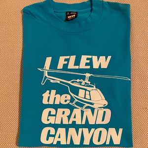 Vintage 80’s “I Flew The Grand Canyon” T Shirt